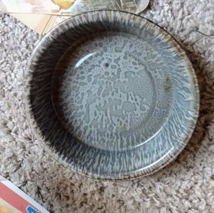 Smaller Vintage Round Graniteware Pan